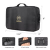 FIREDOG Smoking Smell Proof Case Large Travel Smell Proof Case With Lock Portable Storage Organizer Stash Bag Medicine Box